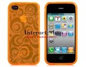 Circles TPU Rubber Protective Case for iPhone 5 (O