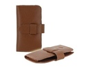 Universal Left-Right Cowskin Leather Case Cover fo