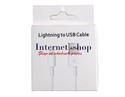 1m USB Data Charging Cable for iPhone 5 (White) 