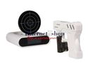 Infrared Gun Shoot Target Alarm Clock (White) 