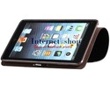 Evouni Leather Flip Case for iPad mini (Black) 