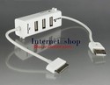 2-In-1 USB Charger with 3 HUB for iPhone iPad 