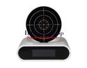 Infrared Gun Shoot Target Alarm Clock (White) 