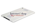 Handheld Patterned Plastic Case for iPad mini (Whi