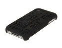 3D Design Open-face Case for iPhone 4S (Black) 