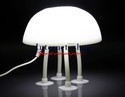 Jellyfish Style Night Lamp (White)