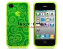 Circles TPU Rubber Protective Case for iPhone 5 (Y