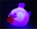 Seven Color LED Angry Birds Night Light (White)