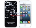 Call Flash Light Plastic Case for iPhone 5 (Black)