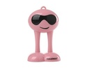 Mini Wireless Robot Speaker for iPhone 4 (Pink)