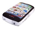 iPhone 4 Design Lycra Mini Pillow (Black)