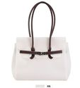 Adorable Sweet Girlish Birkin Frosted PVC Satchel 