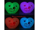 Cute Romantic Love-heart Shape 7-color Changing LE