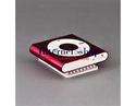 8G Square No-screen Clip-on MP3 Player (Red)