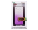 Water Drop Design Open-face iPhone 4 Case (Purple)