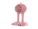 Mini Wireless Robot Speaker for iPhone 4 (Pink)