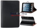 Evouni Leather Flip Case for iPad mini (Black) 