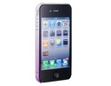 Water Drop Design Open-face iPhone 4 Case (Purple)