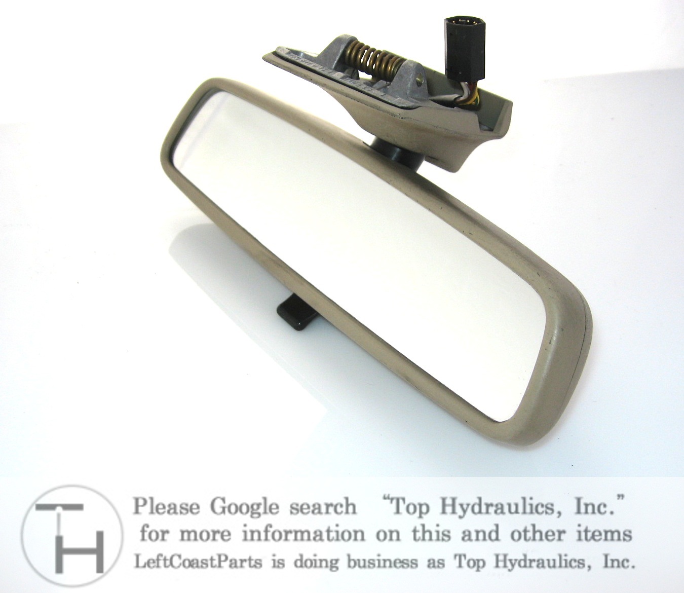 leftcoastparts R129 OEM Rear View Mirror 1298110131 Cream/Beige