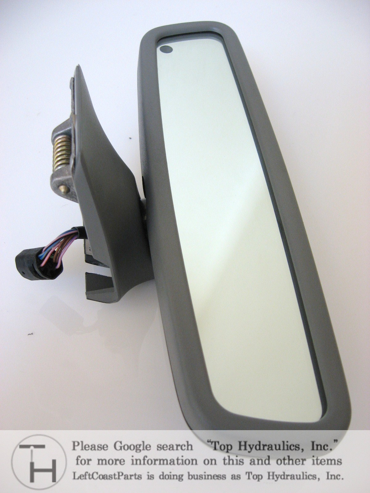 leftcoastparts OEM R129 Rearview Mirror With Garage Door Opener Gray