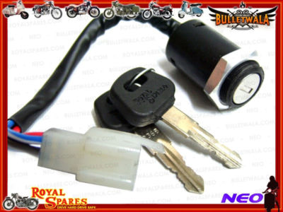 BRAND NEW ROYAL ENFIELD IGNITION LOCK SWITCH WITH 2 KEY