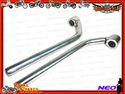 DOUBLE NICKEL CHROMED ROYAL ENFIELD FOOTREST KIT 5