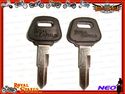 BRAND NEW PAIR OF BLANK KEYS WITH ROYAL ENFIELD LO