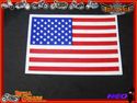 BRAND NEW PAIR OF AMERICAN FLAG STICKERS/DECALS