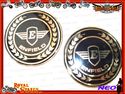 PAIR OF ENFIELD LIGHTNING PETROL TANK STICKER GOLD