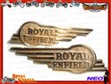 RARE UNIVERSAL WINGED ROYAL ENFIELD TOOLBOX BRASS 