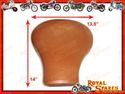 BRAND NEW LEATHER SPRUNG FRONT & PILLION SEAT FOR 