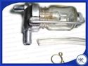 EARLY ROYAL ENFIELD CLASSIC GLASS BOWL FUEL FILTER