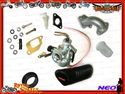 NEW CARBURETTOR (JETEX) + COMPLETE CONVERSION KIT