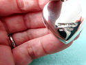 TIFFANY & Co. Heart Locket, Italy Sterling Silver