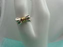 TIFFANY & Co. Bow Ring 18K Gold & Sterling Silver 