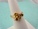 TIFFANY & Co. Diamond 18K Yellow Gold Tiffany Bow 