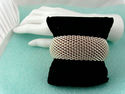 TIFFANY & Co. Somerset Mesh Cuff Bracelet Sterling