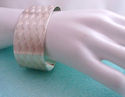 TIFFANY Engraved Sterling Silver 2 5/8" Extra Wide