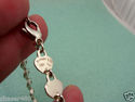 TIFFANY & Co. Padlock Heart Bracelet Sterling Silv