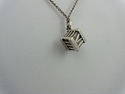 TIFFANY & Co Atlas Cube Necklace Sterling Silver C