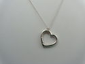 TIFFANY & Co. Versatile Open Heart Clasp Pendant N