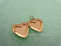 TIFFANY & Co. 585 / 14K Gold Heart Locket Pendant 