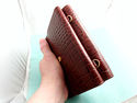 Etienne Aigner Signature Leather Organizer Crossbo