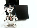 Gucci Silver Glass Teddy Bear Collectible Ornament