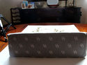 Dooney & Bourke Black & Cream Signature Canvass & 