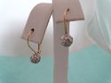 TIFFANY & Co & Diamond Platinum & 14K Ball Earring