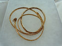 Byzantine Italy 28" Long Solid 14K Gold Chain Neck