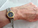 Fendi Orologi Swiss 900L 18K GP & SS Registered Mo