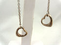 Tiffany & Co. 5 Open Heart Hearts Necklace- Sterli