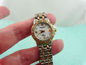 R.Weil Tango 18K GP Diamond Bezel &#'s M-O-P Face 